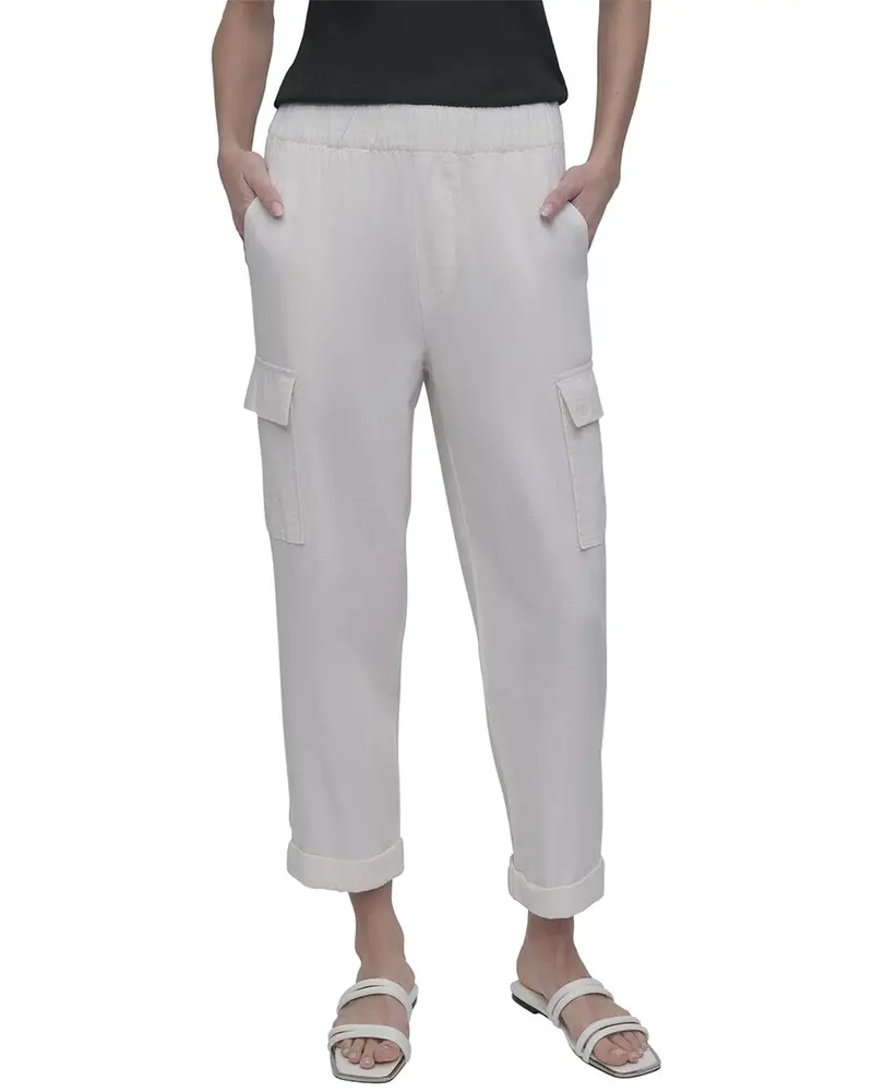 Dkny Midrise Relaxed Cargo Pant With Elasticated Waistband 1