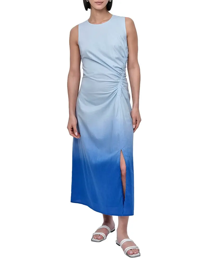 Dkny Printed Dip Dye Midi Dress 1