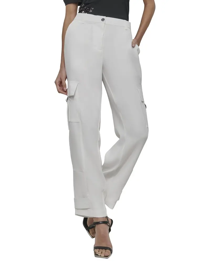 Dkny Satin Cargo Pant 1