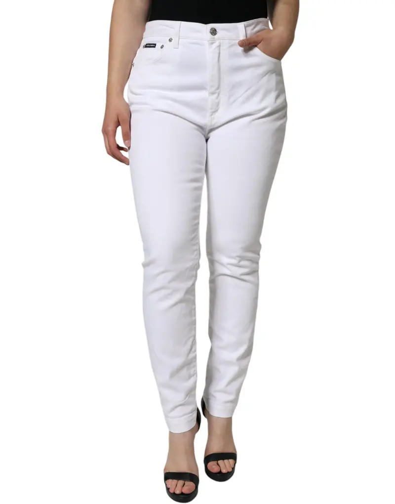 Dolce & Gabbana Cotton Stretch Audrey Skinny Women's Jeans (Pre-Owned) 1