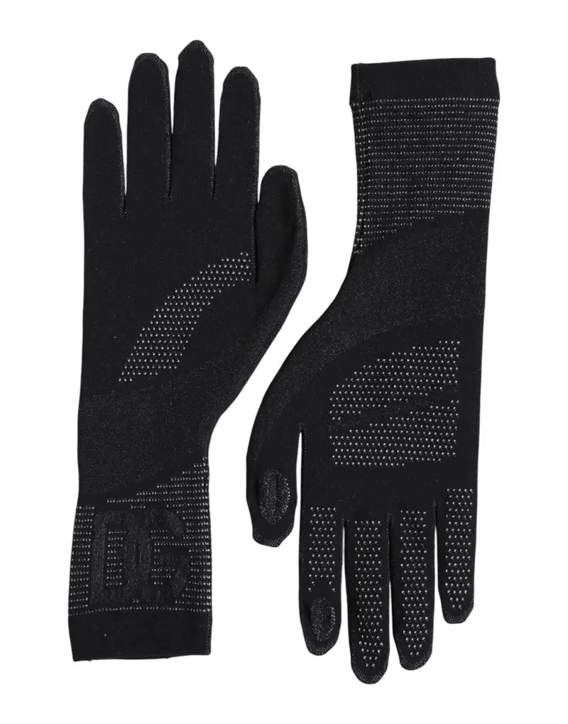 Dolce & Gabbana Dg Logo Cotton Hands Mitten Men Men's Gloves 1