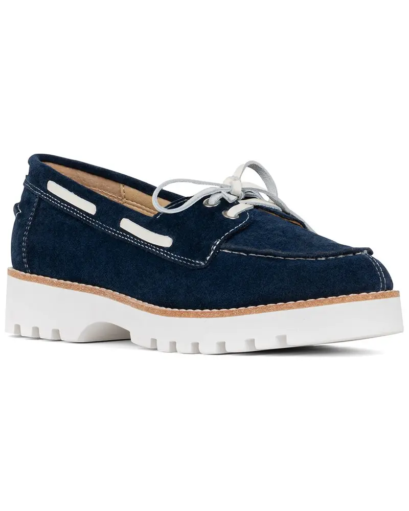 Donald Pliner Harlie02 Suede Lug Bottom Boat Shoe 1
