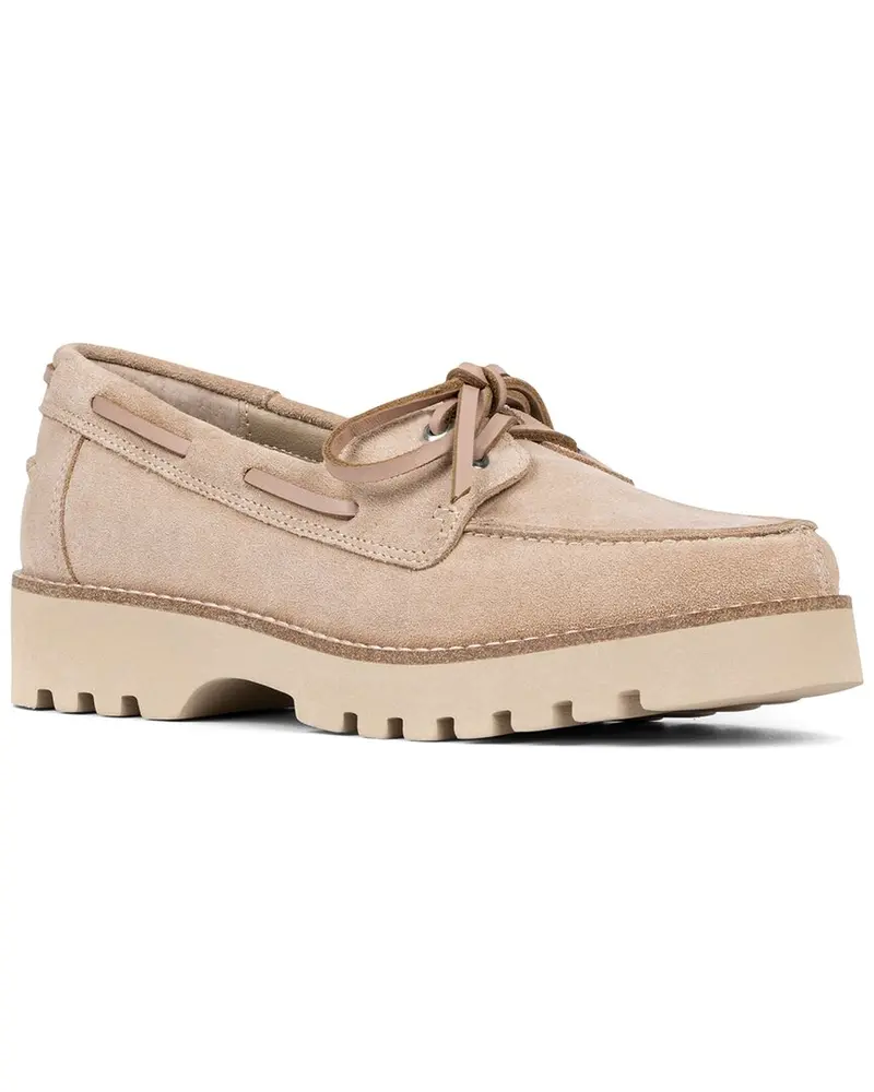 Donald Pliner Harlie02 Suede Lug Bottom Boat Shoe 1