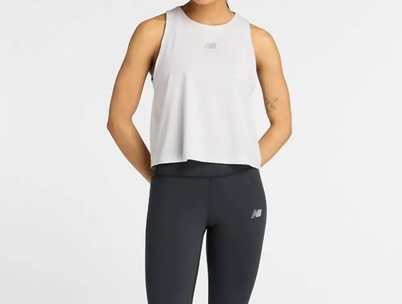 Drapey Tank Top In Grey 1