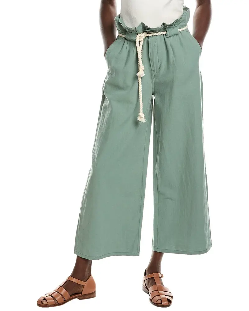 Driftwood Denim Vicki Linen-Blend Pant 1