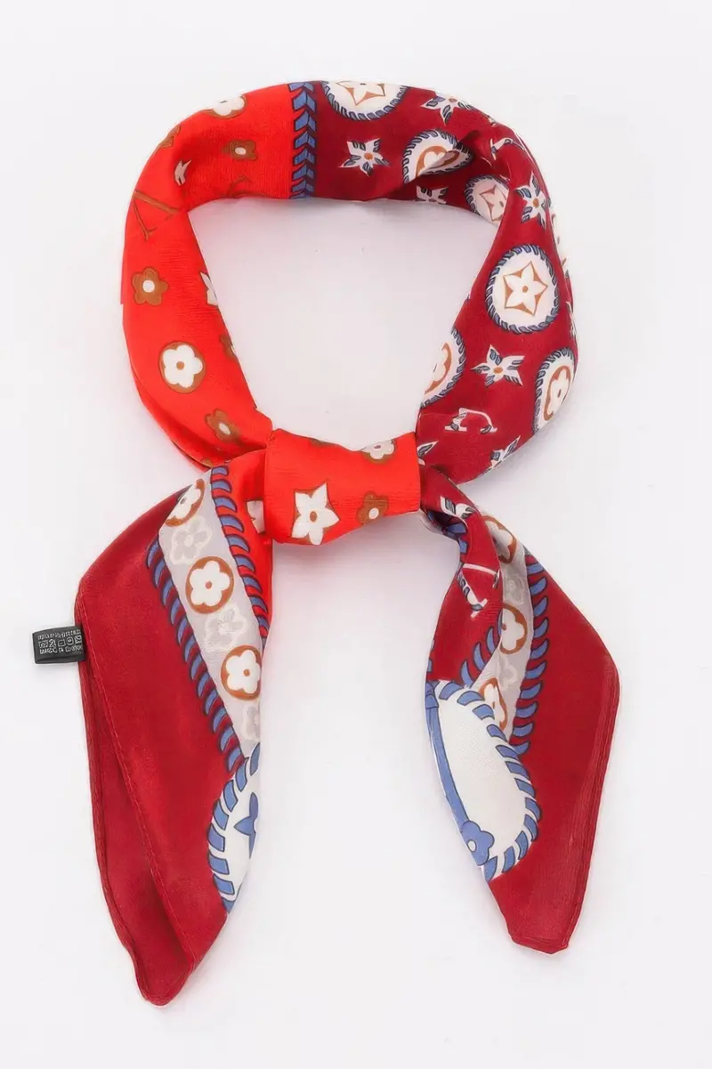 Eclectic Print Bandana For A Vibrant Fashion Statement 1