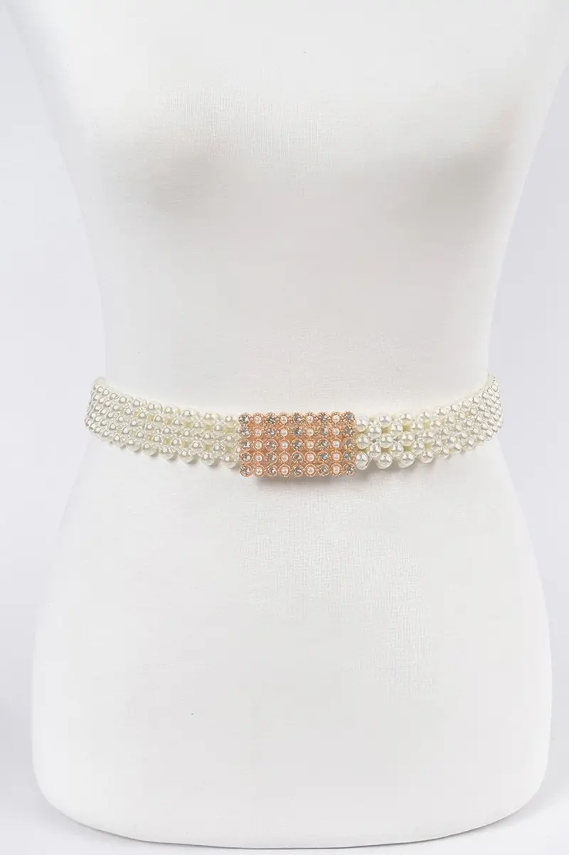 Elastic Pearl Belt 1