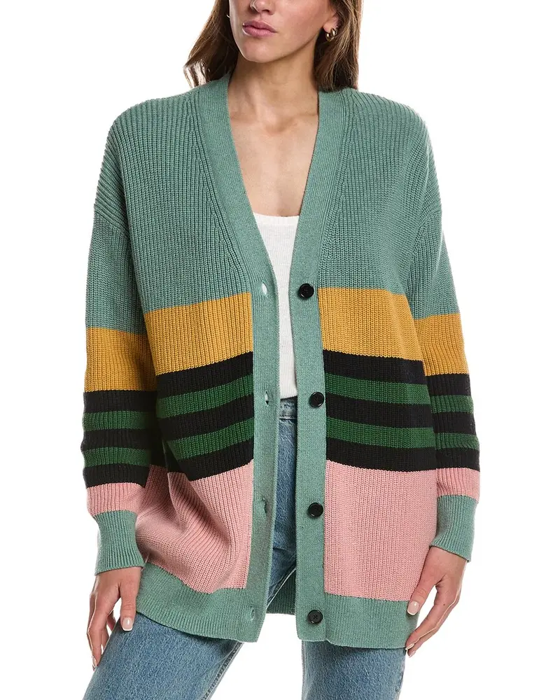 Electric & Rose Weekend Cashmere-Blend Cardigan 1