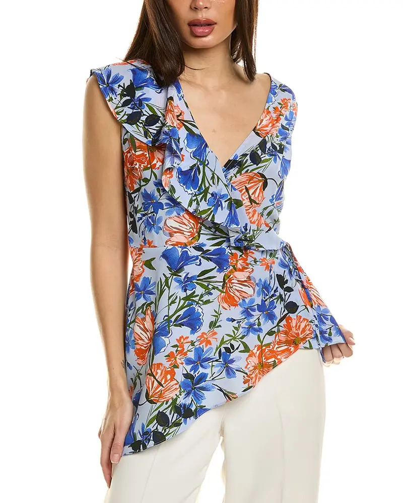 Elie Tahari The Sloane Silk Blouse 1