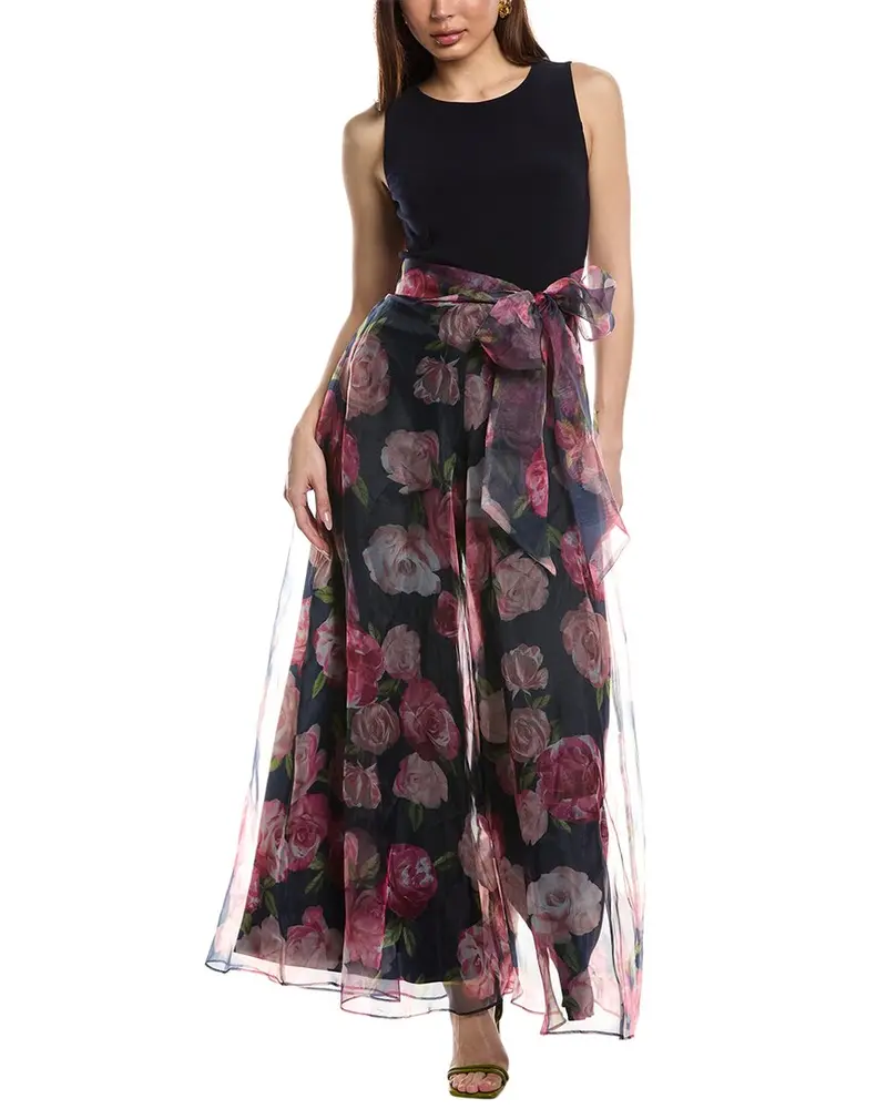 Eliza J Organza Jumpsuit 1