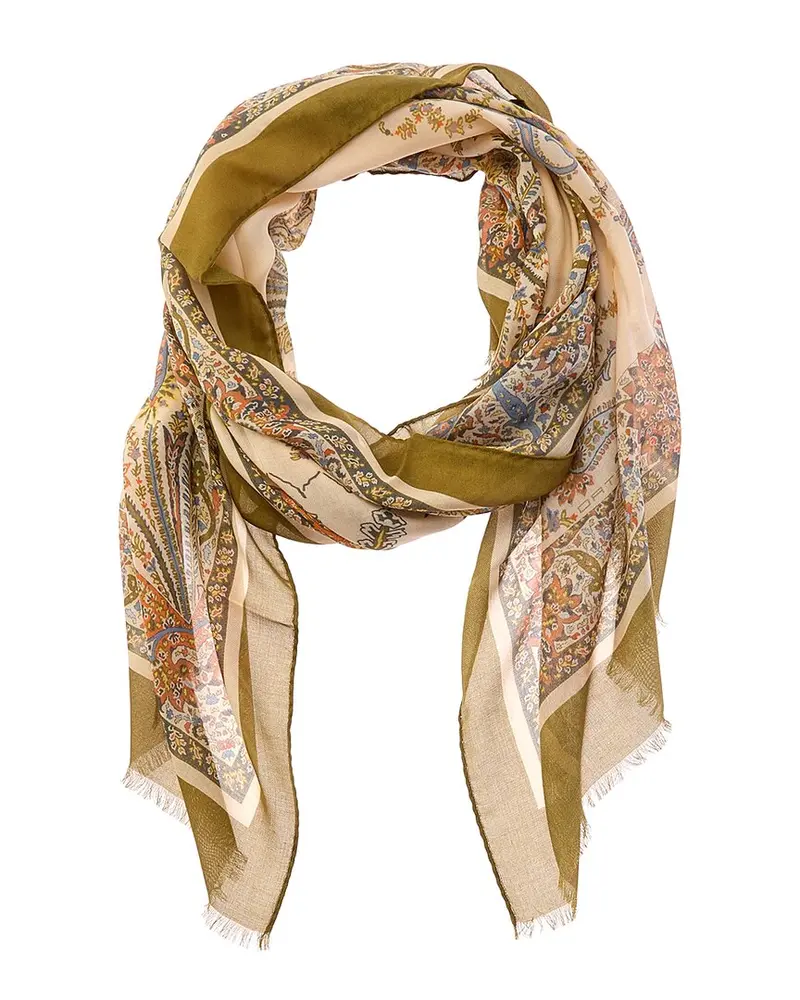 Etro Silk-Blend Scarf 1