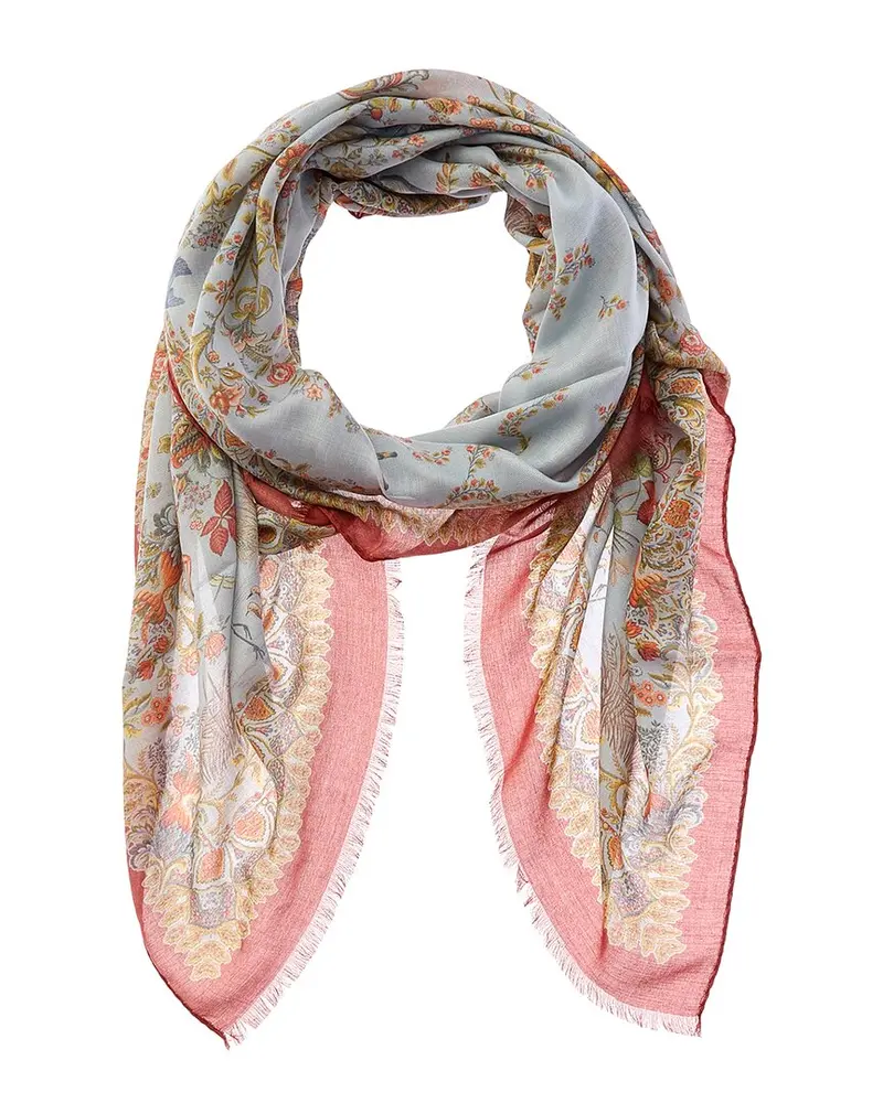 Etro Silk-Blend Scarf 1
