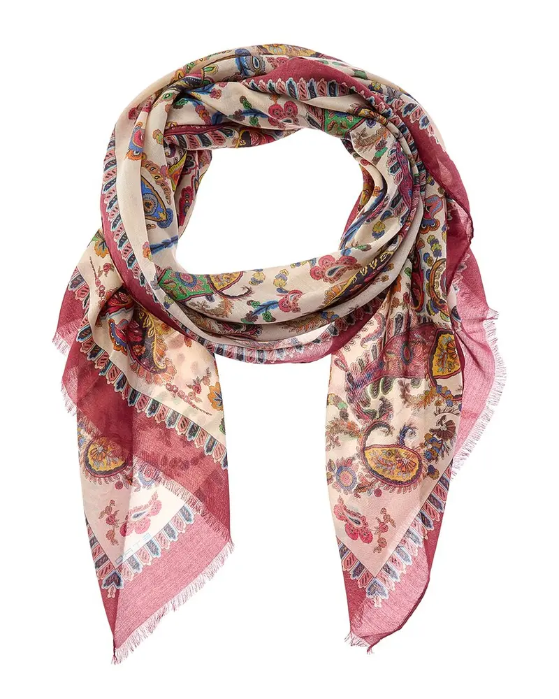 Etro Silk-Blend Scarf 1