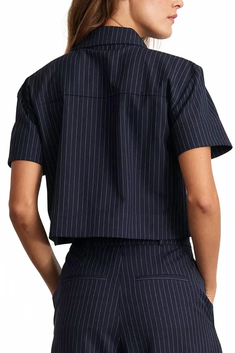 Evelyn Top In Navy 2