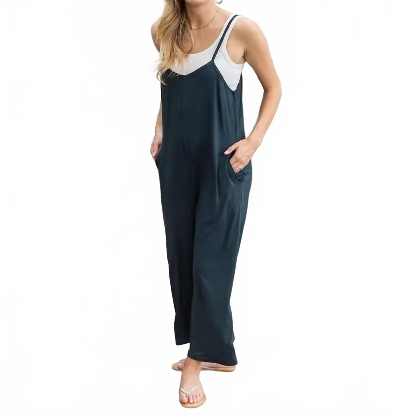Everyday Jumpsuit In Deep Sea 1