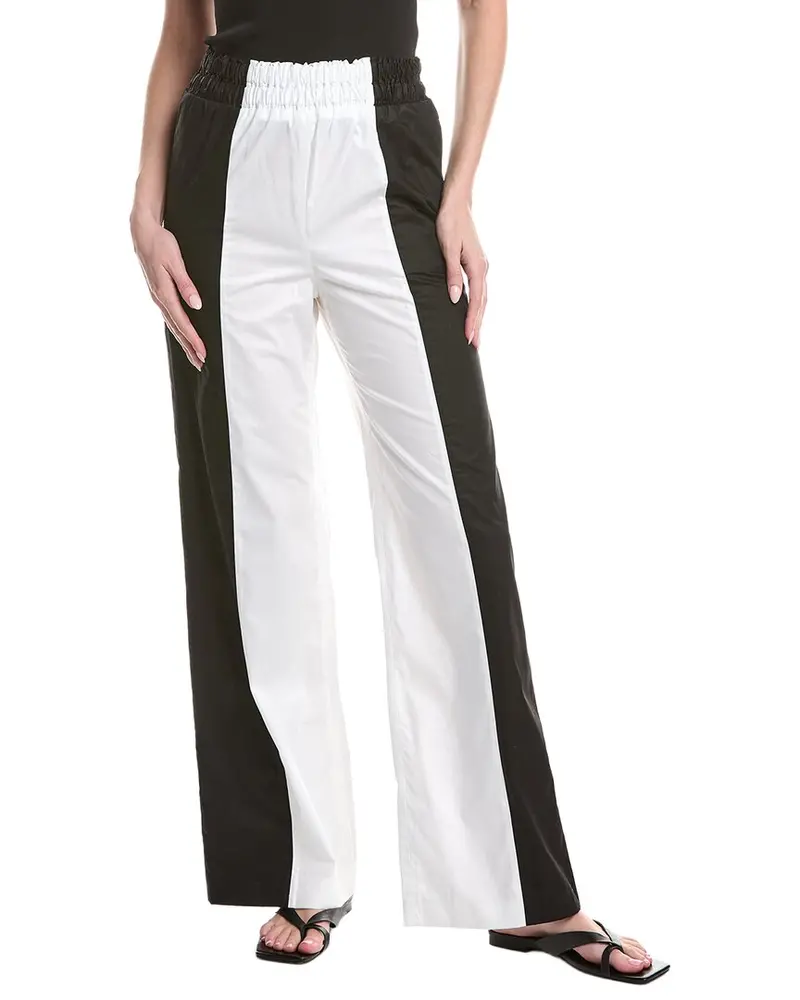 Fabiana Filippi Bicolor Poplin Easy Pant 1