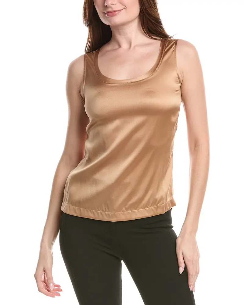 Fabiana Filippi Silk-Blend Tank Top 1