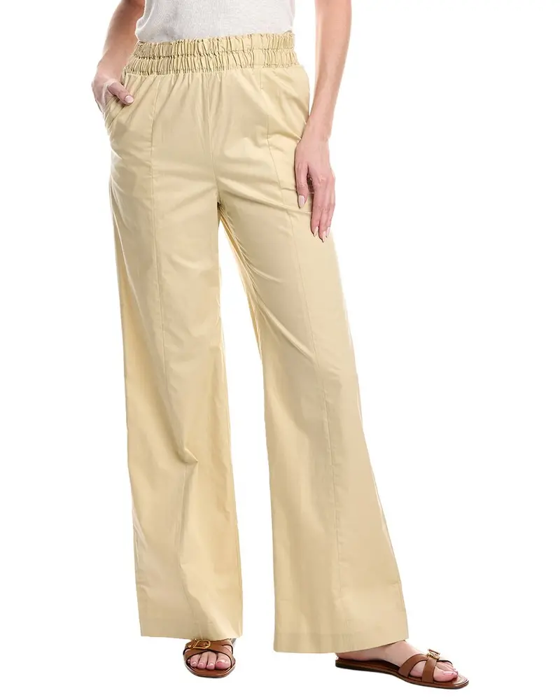 Fabiana Filippi Solid Poplin Easy Pant 1