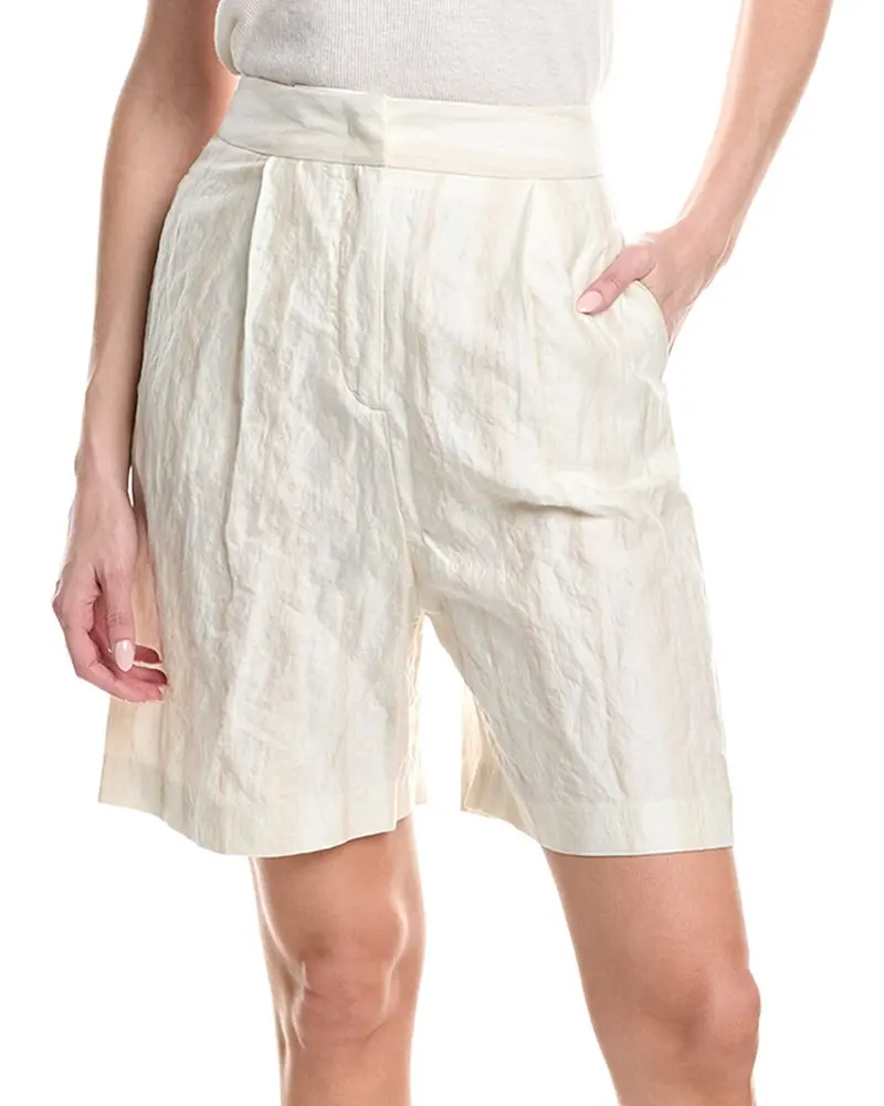 Fabiana Filippi Striped Cotton Bermuda Short 1