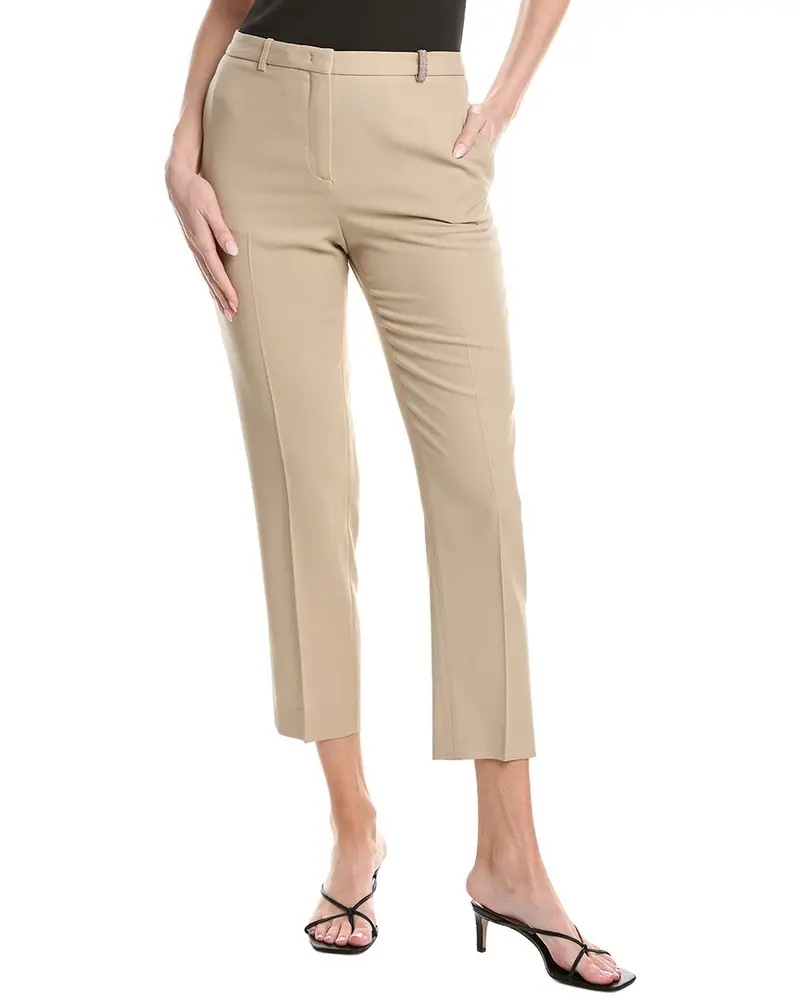 Fabiana Filippi Wool Fluid Slim Fit Trouser 1