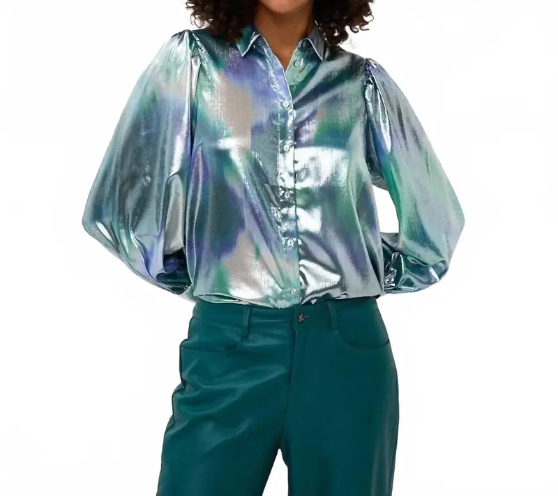 Faded Vibrance Blouse In Multi 1