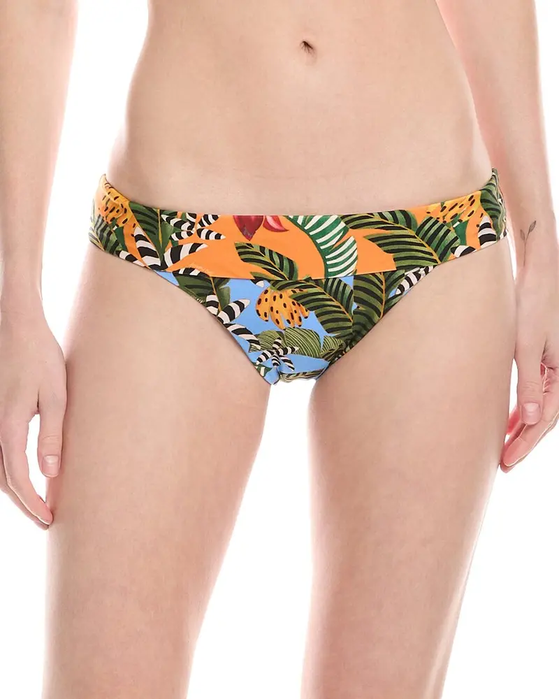 Farm Rio Striped Bananas Bikini Bottom 1