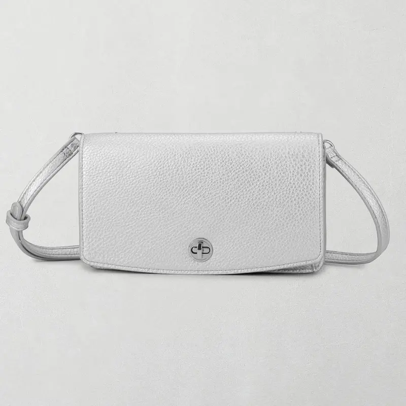 Faux Leather Crossbody Wallet Bag 1