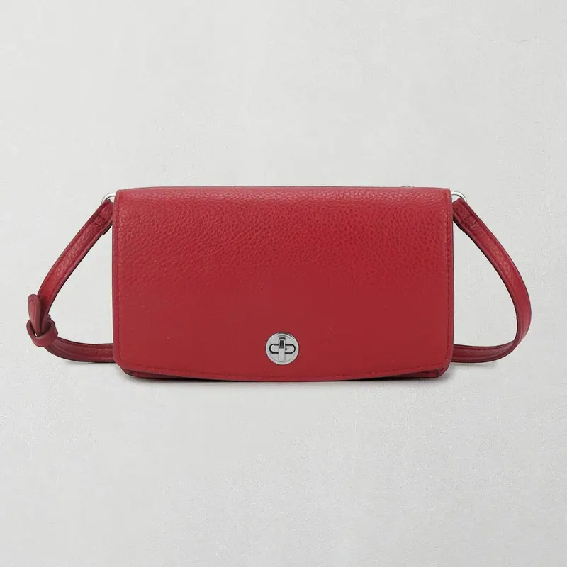 Faux Leather Crossbody Wallet Bag 12