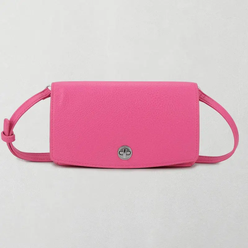 Faux Leather Crossbody Wallet Bag 12