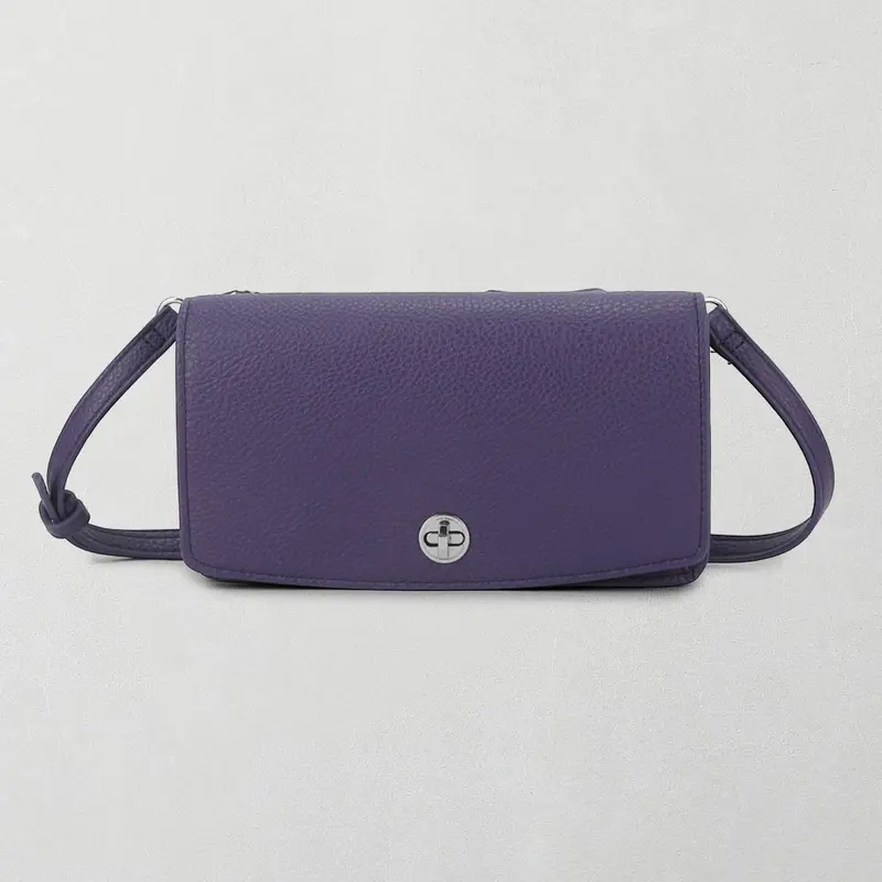 Faux Leather Crossbody Wallet Bag 7