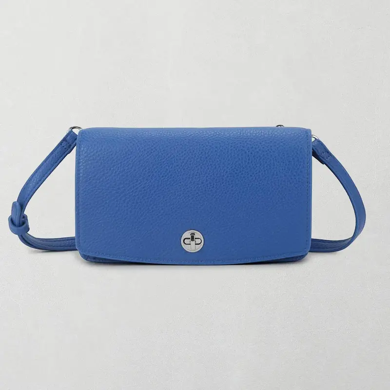 Faux Leather Crossbody Wallet Bag 8