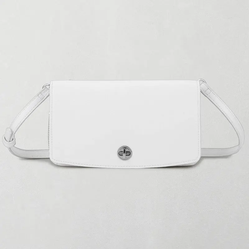 Faux Leather Crossbody Wallet Bag 9