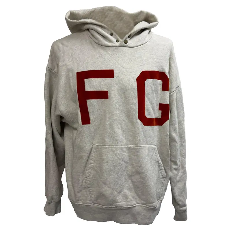 Fear Of God Monarch Hoodie In Grey Cotton 1