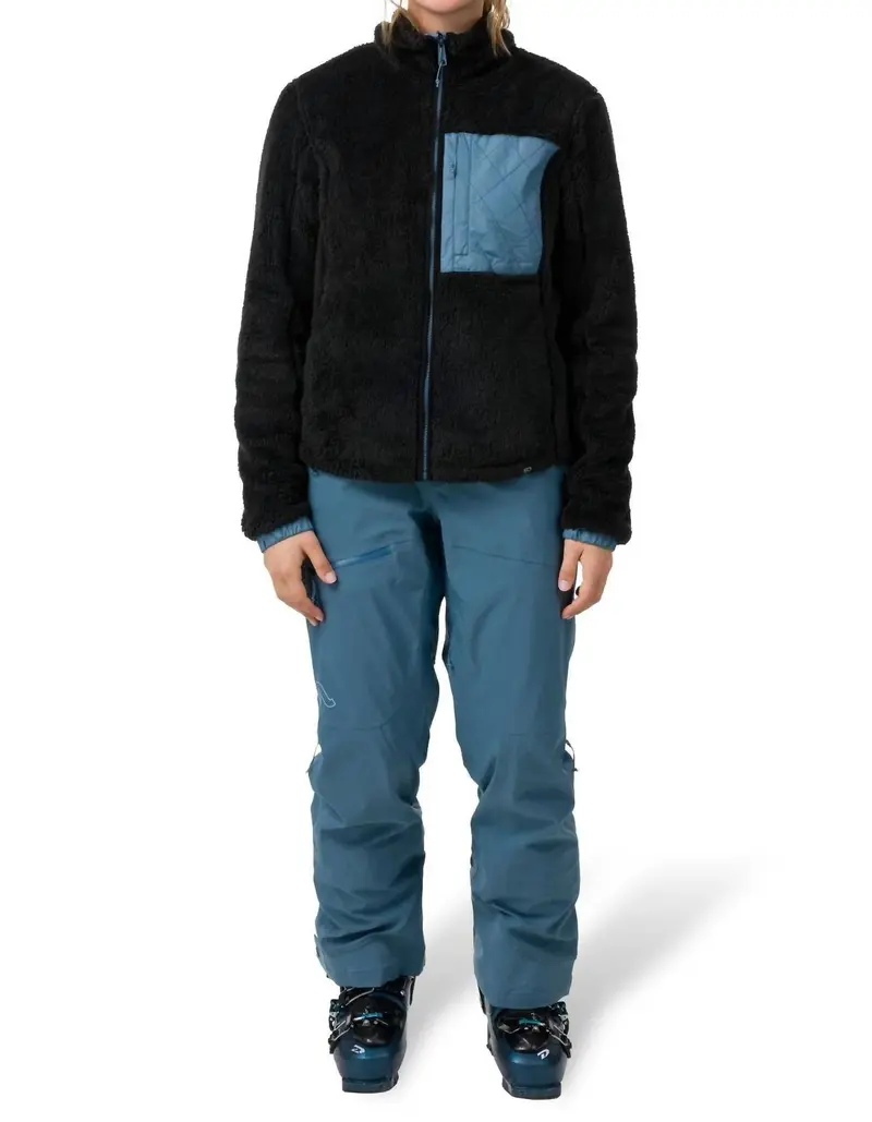 Felice Full Zip Jacket In Black/Ocean 1
