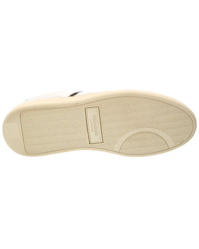Ferragamo Achille Leather Sneaker 4
