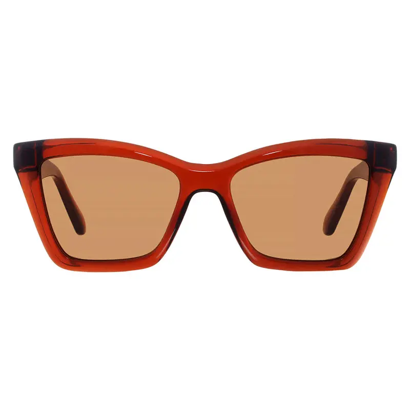 Ferragamo Bronze Cat Eye Ladies Sunglasses Sf2039se 224 53 1