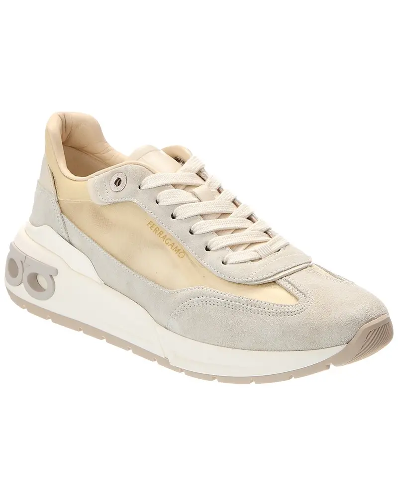 Ferragamo Cosma Clio Suede Sneaker 1