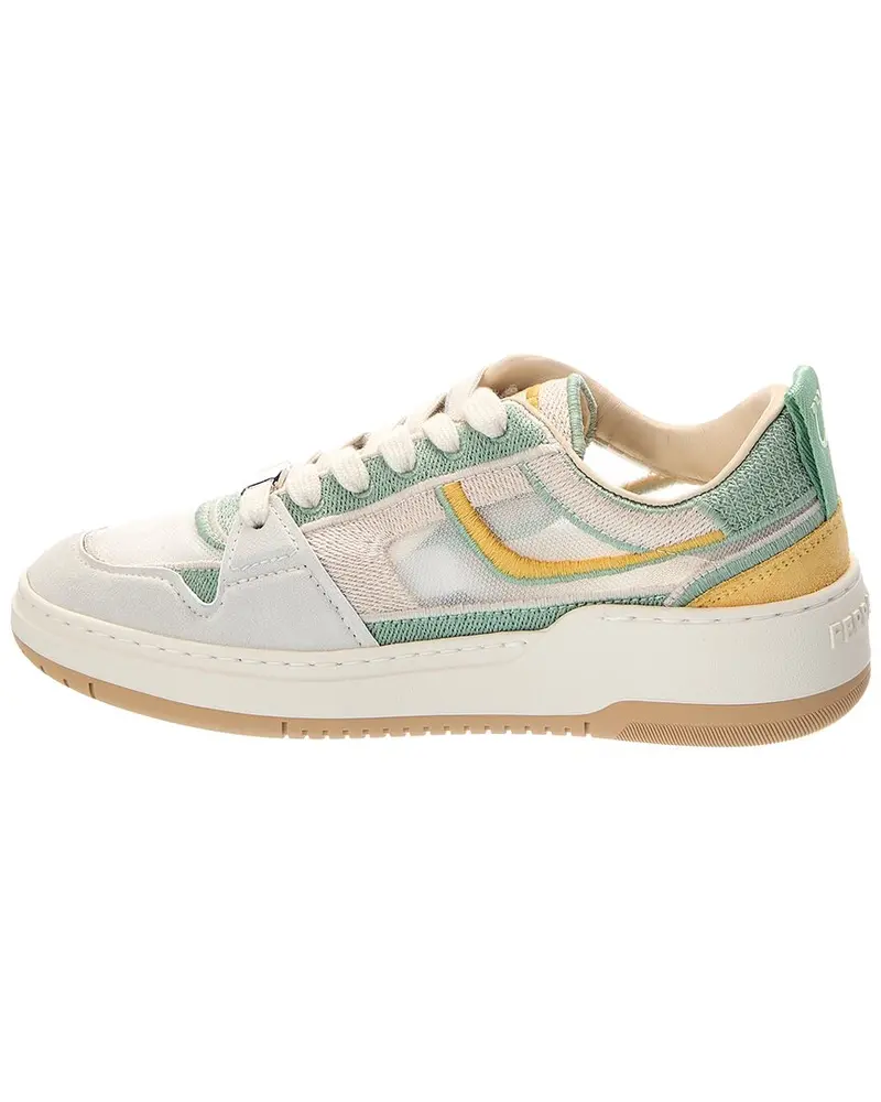 Ferragamo Destiny Leather Sneaker 2