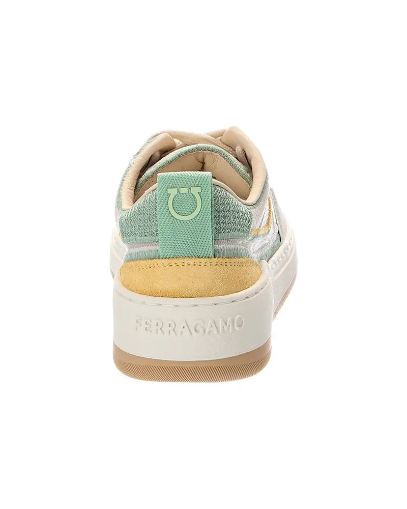 Ferragamo Destiny Leather Sneaker 3