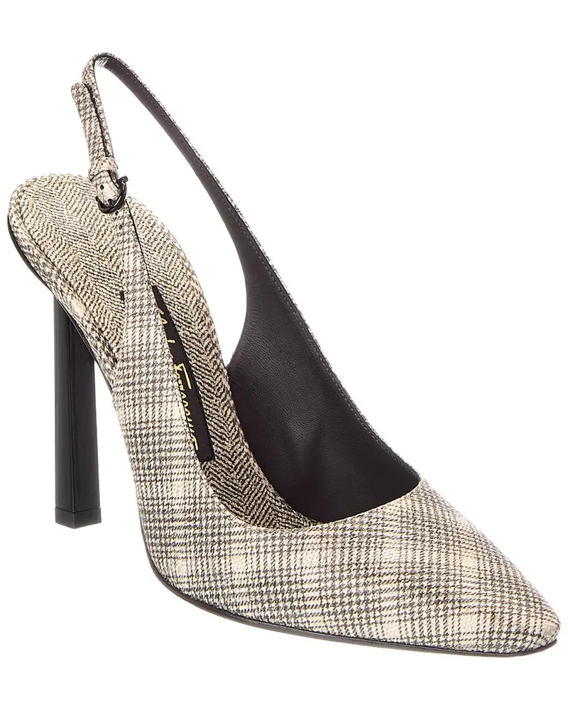 Ferragamo Jessie Leather Pump 1