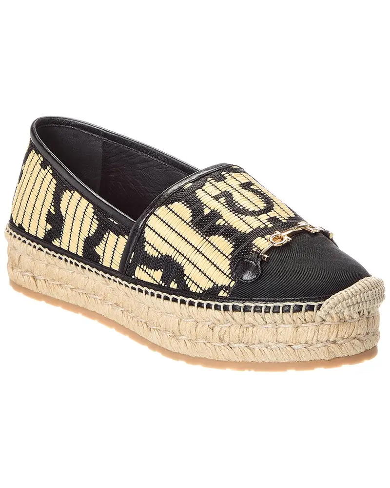 Ferragamo Kim Raffia Espadrille 1