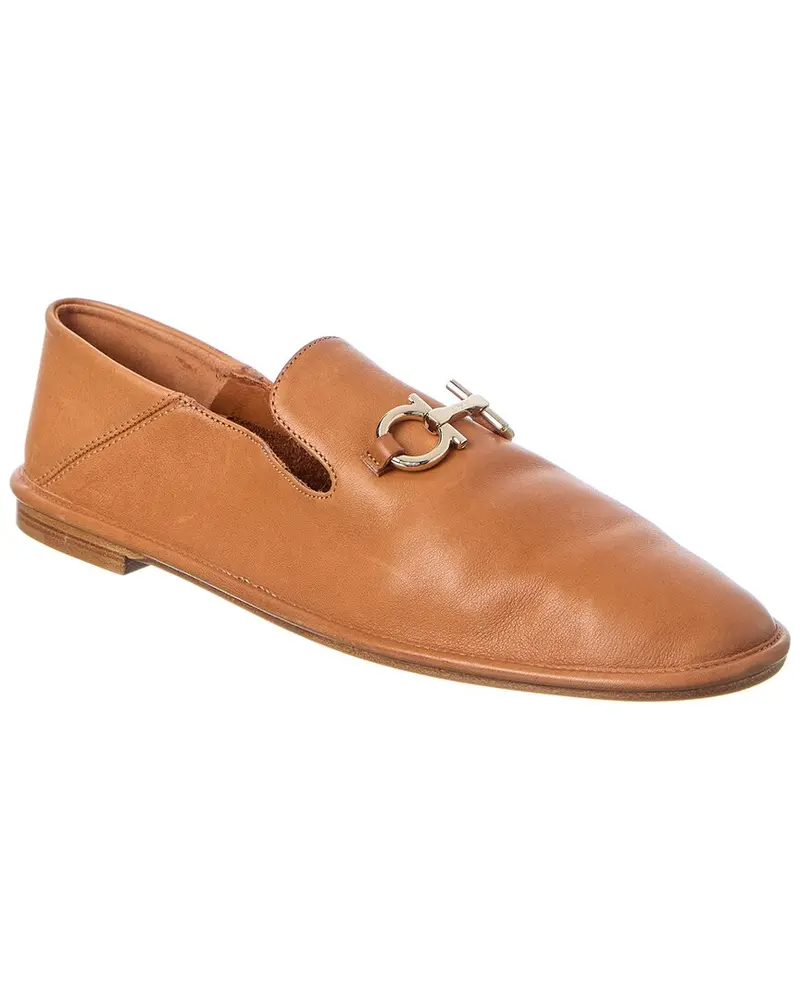 Ferragamo Leather Loafer 1