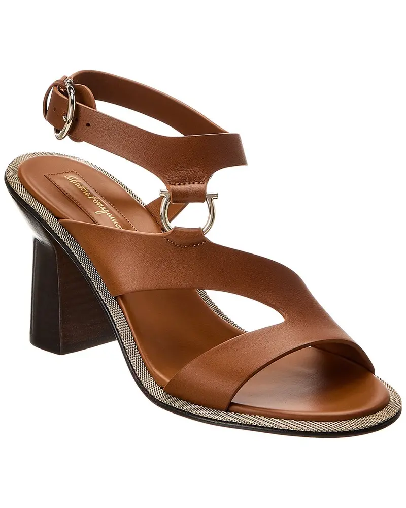 Ferragamo Mapi Leather Sandal 1