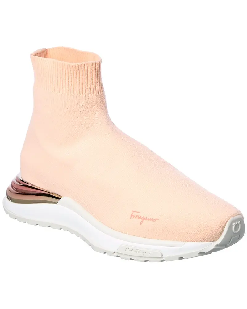 Ferragamo Ninette Knit Sock Sneaker 1