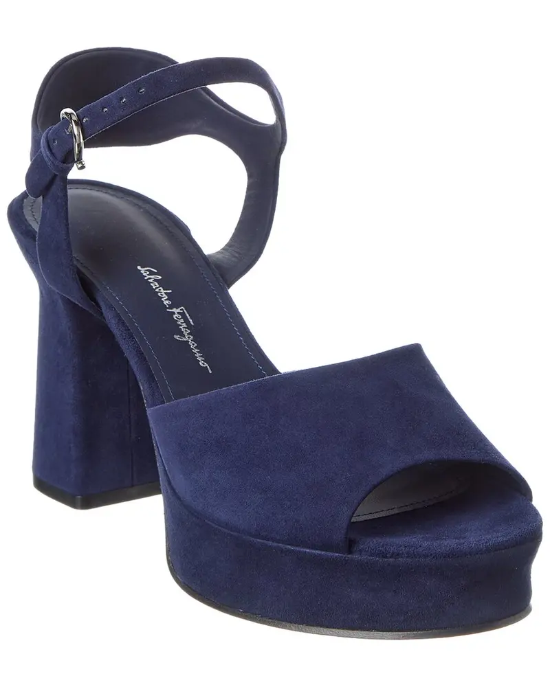 Ferragamo Sasha Suede Sandal 1