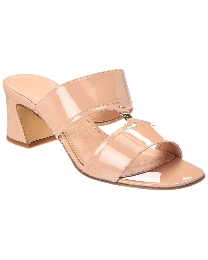 Ferragamo Tot Patent Sandal 1