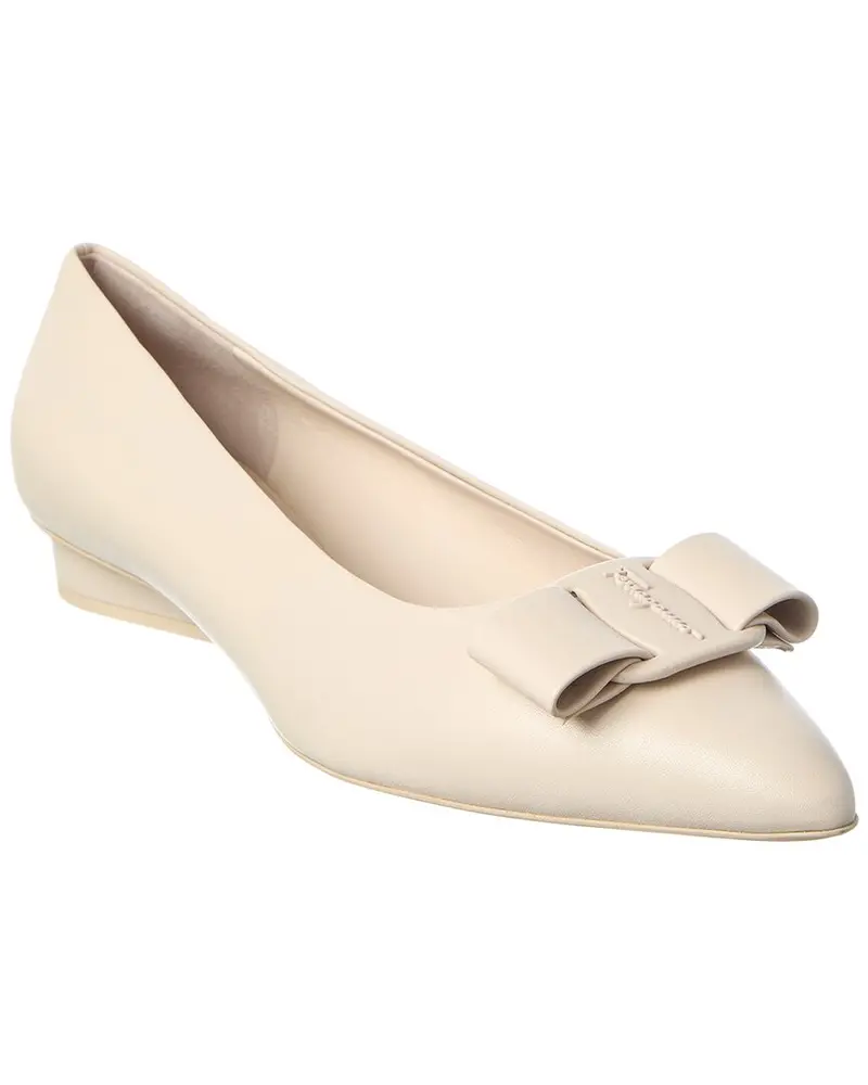 Ferragamo Viva Leather Flat 1