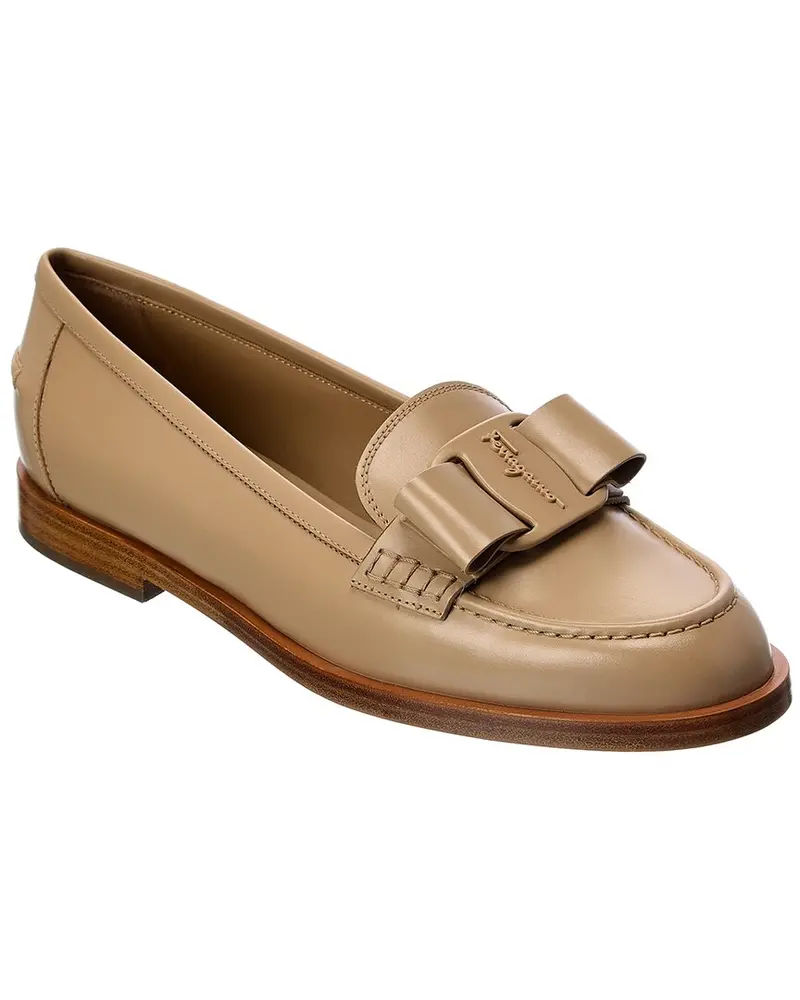 Ferragamo Viva Leather Loafer 1