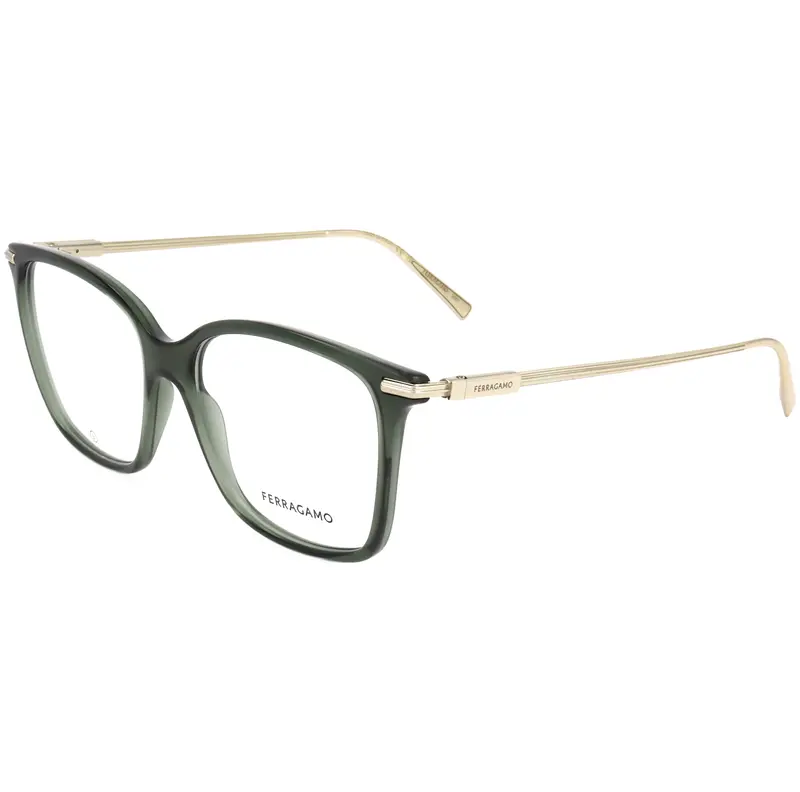 Ferragamo Women's 53 Mm Green Opticals 1