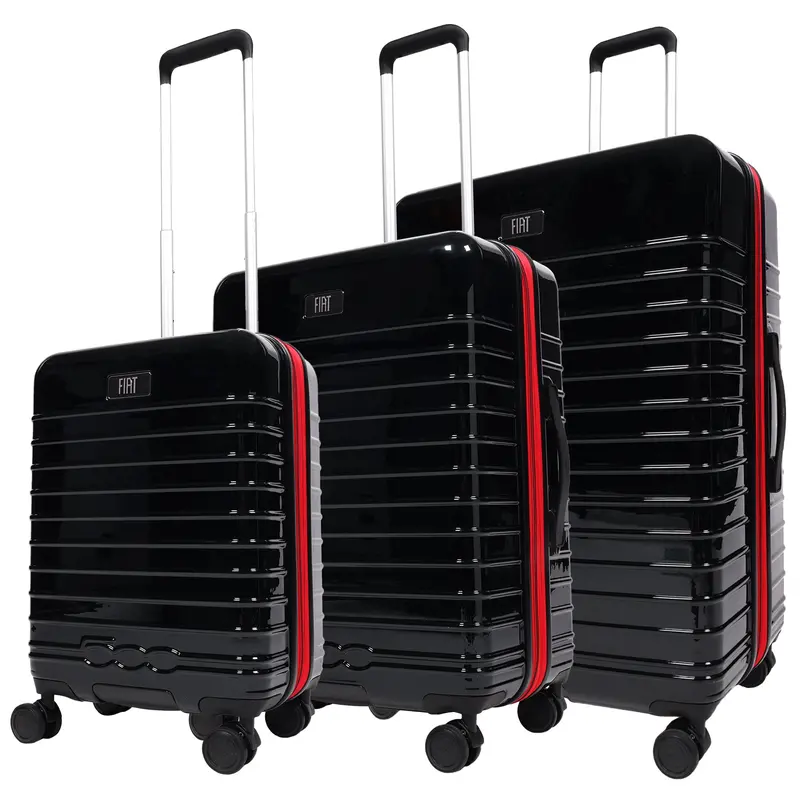 Fiat 500 X Ful 3-Piece Expandable Hardside Spinner Luggage Set – 22", 26.5", 31.5" 1